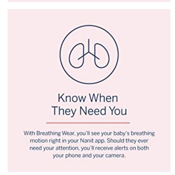 Nanit Breathing Wear Starter Pack – 100% Cotton Swaddle & Breathing Band - Picture 10 of 16